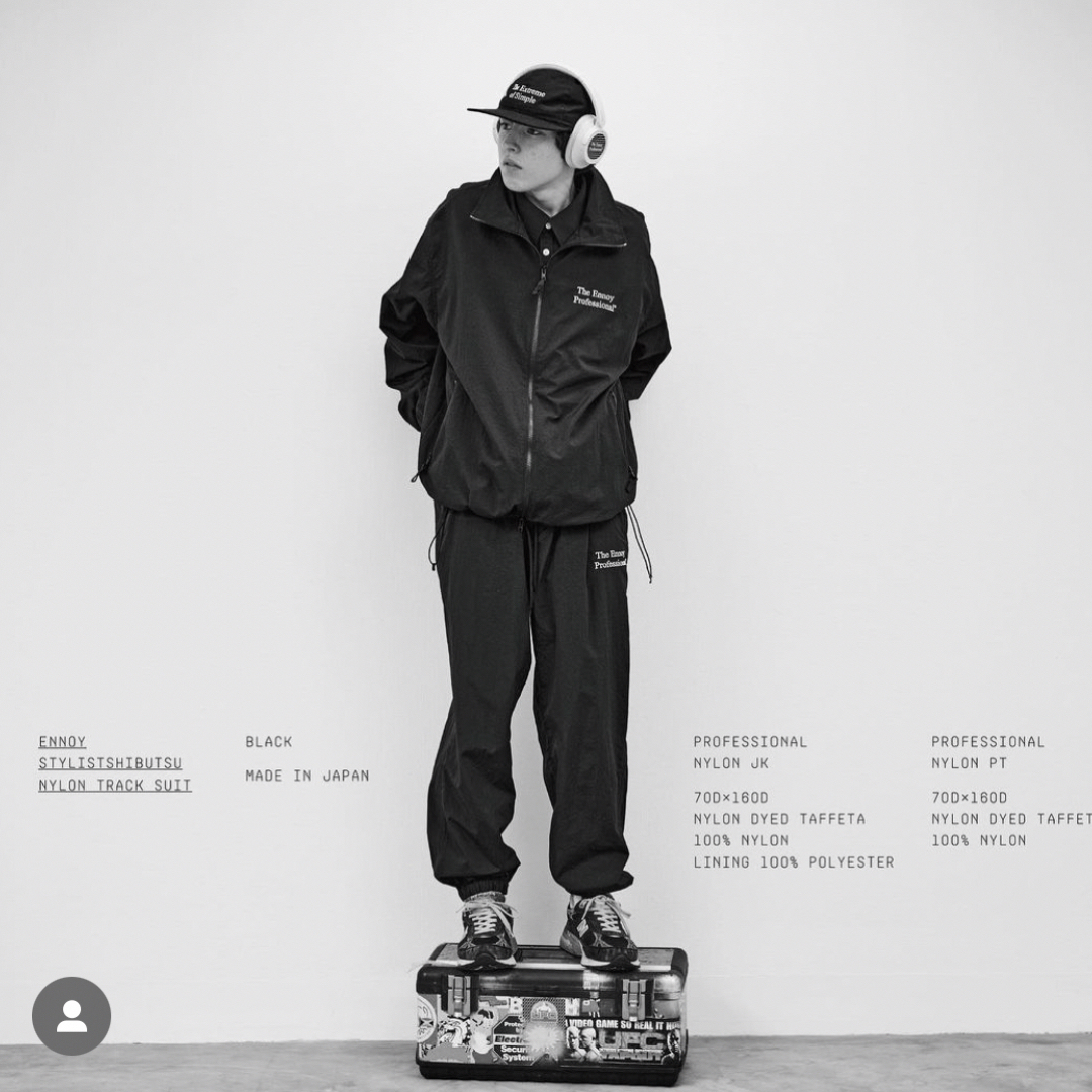 ennoy NYLON TRACK SUIT XL専用お願いします