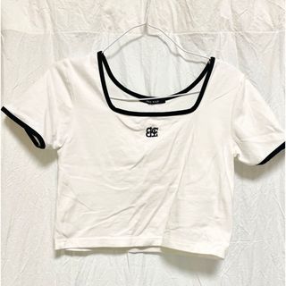 ワンウェイ(one*way)の【one way】ショート丈Tシャツ(Tシャツ(半袖/袖なし))