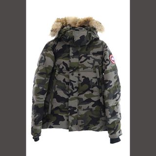 カナダグース(CANADA GOOSE)のカナダグース ウィンダム パーカー ダウン ジャケット 迷彩 3808MAP S(ダウンジャケット)