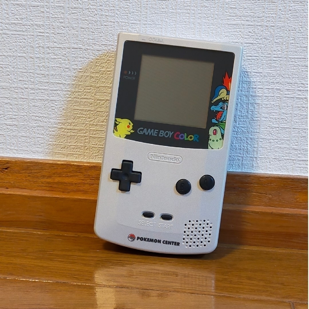 【ジャンク品】ポケモンセンター限定　ゲームボーイカラー本体