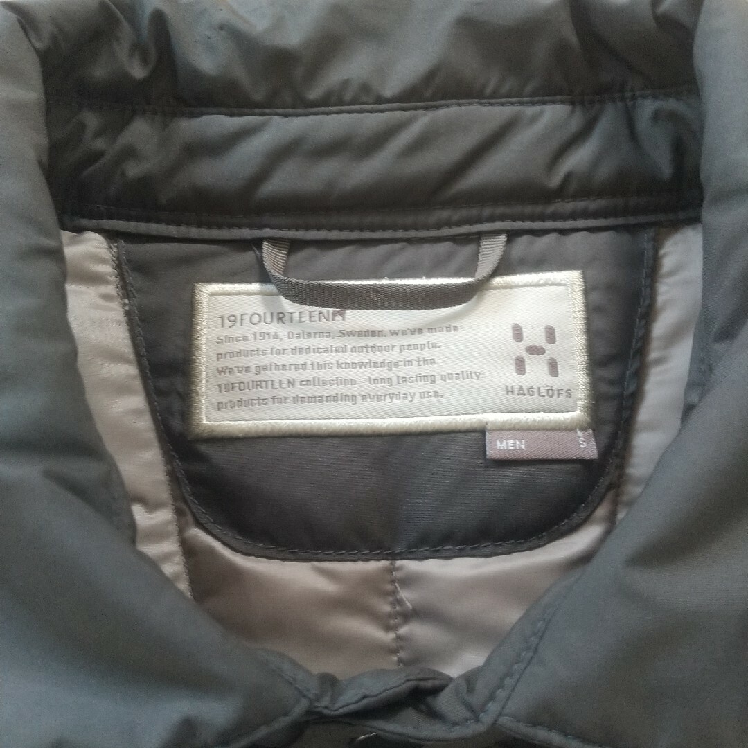 Haglofs(ホグロフス)のスノ様専用★HAGLOFS  シャツ ダウン メンズ S (日本Mサイズ相当) メンズのジャケット/アウター(ダウンジャケット)の商品写真