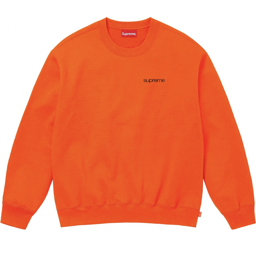 Supreme Nyc Crewneck  Dark Orange L 新品