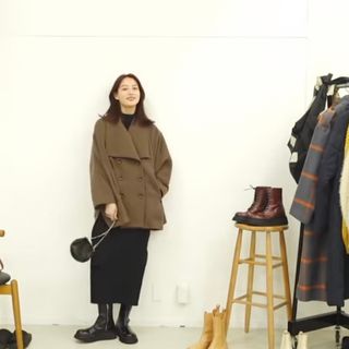 moussy - moussy ポンチョコート