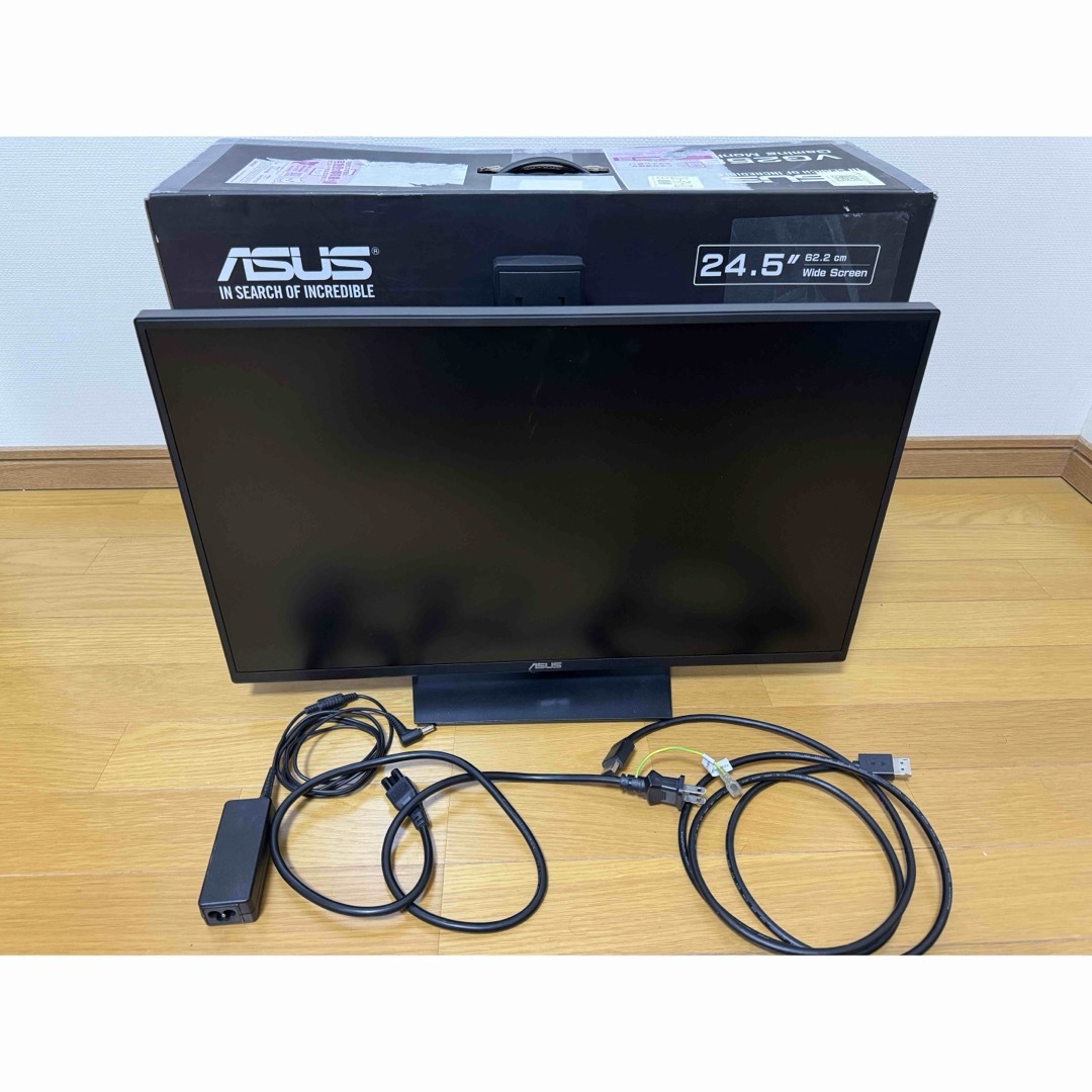 ASUSゲーミングモニター 24.5インチ FHD 1080p VG258QR