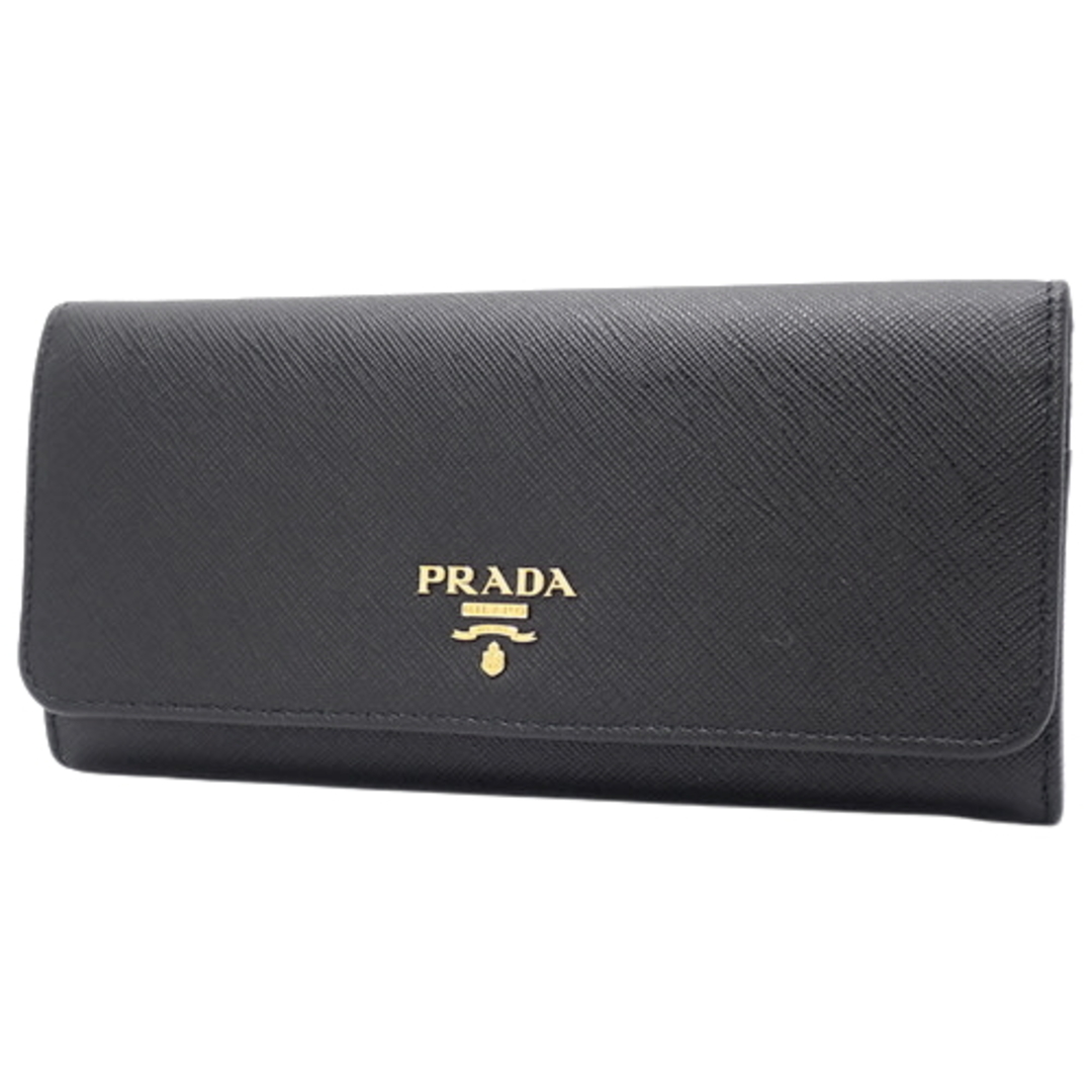 PRADA - PRADA(プラダ) 二つ折り長財布 長財布 2つ折り ロゴ ロング ...