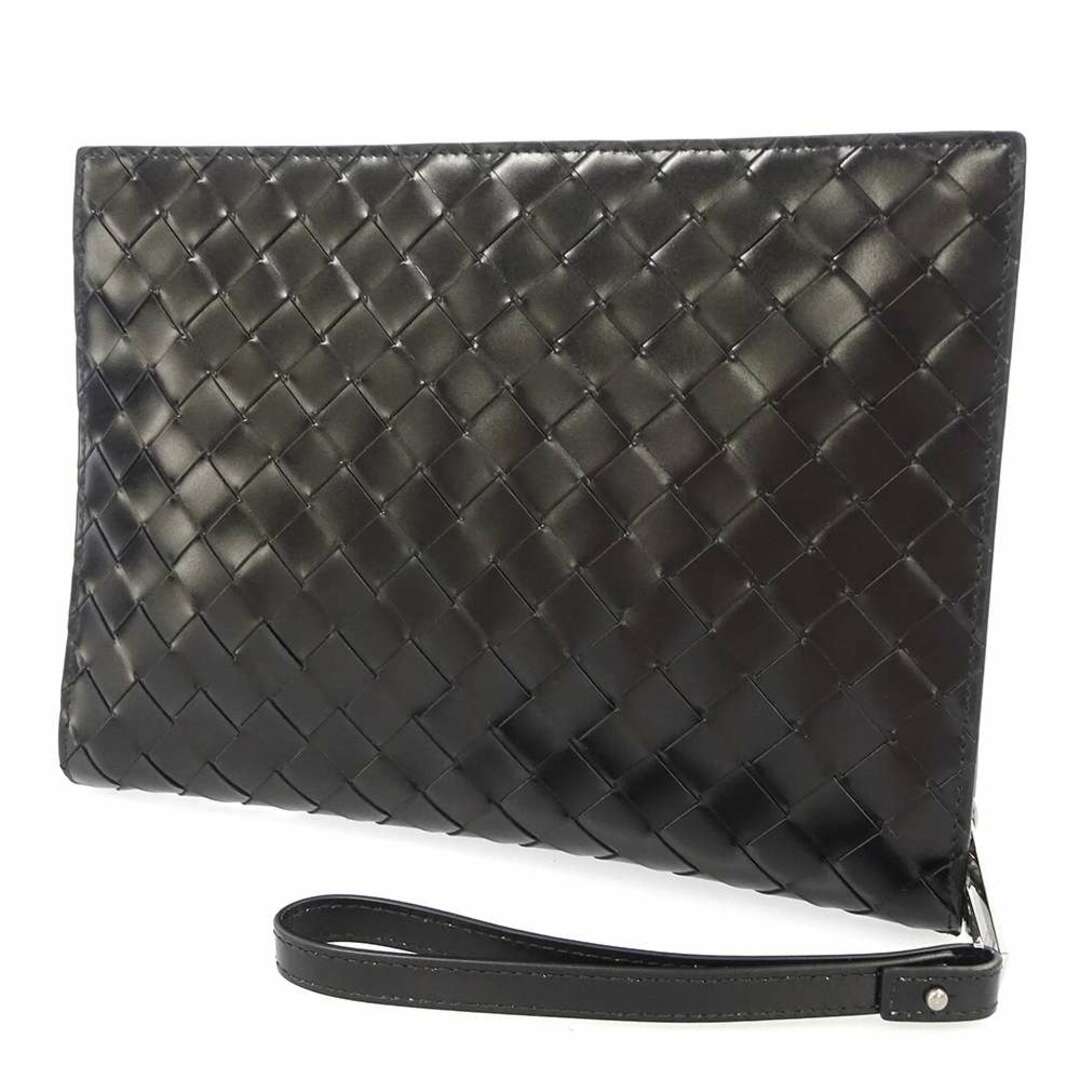 ボッテガヴェネタ クラッチバッグ イントレチャート スモール 592855 BOTTEGA VENETA バッグ 黒