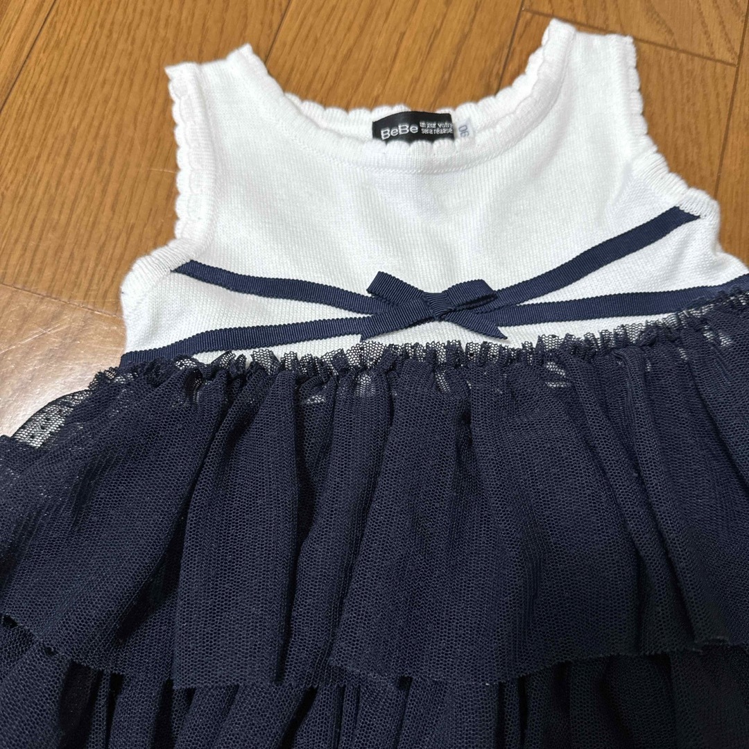 BeBe(ベベ)のBEBE ワンピース 90cm フォーマル　ドレス キッズ/ベビー/マタニティのキッズ服女の子用(90cm~)(ドレス/フォーマル)の商品写真