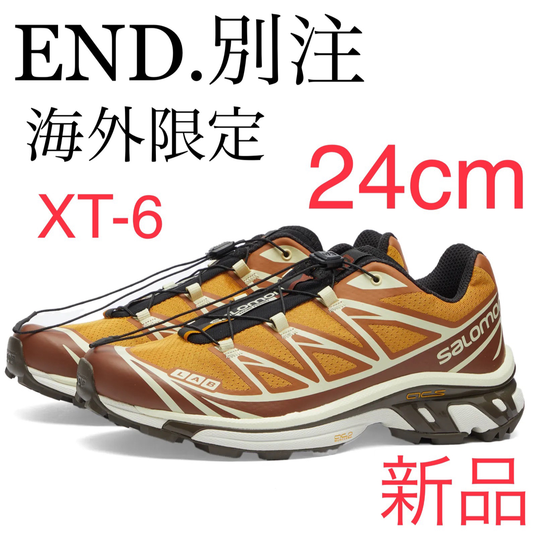 SALOMON - 【新品】Salomon サロモン XT-6 ADV END別注 24cmの通販 by