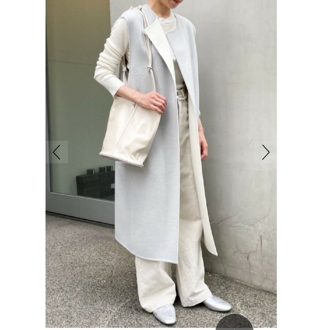 GALERIE VIE - ギャルリーヴィー ウールダブルフェイス ノーカラー