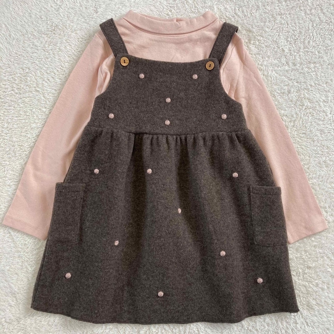 ZARA KIDS - ザラキッズ ワンピース ボンポワン ボントン ZARA KIDS - ザラキッズ ワンピース ボンポワン ボントン