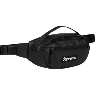 シュプリーム(Supreme)のSupreme Leather Waist Bag "Black"(ウエストポーチ)