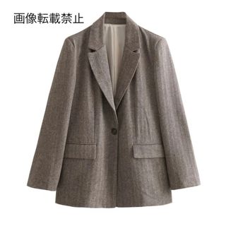 🤎10月新作🎻12731◆テーラードジャケット ブレザー (テーラードジャケット)