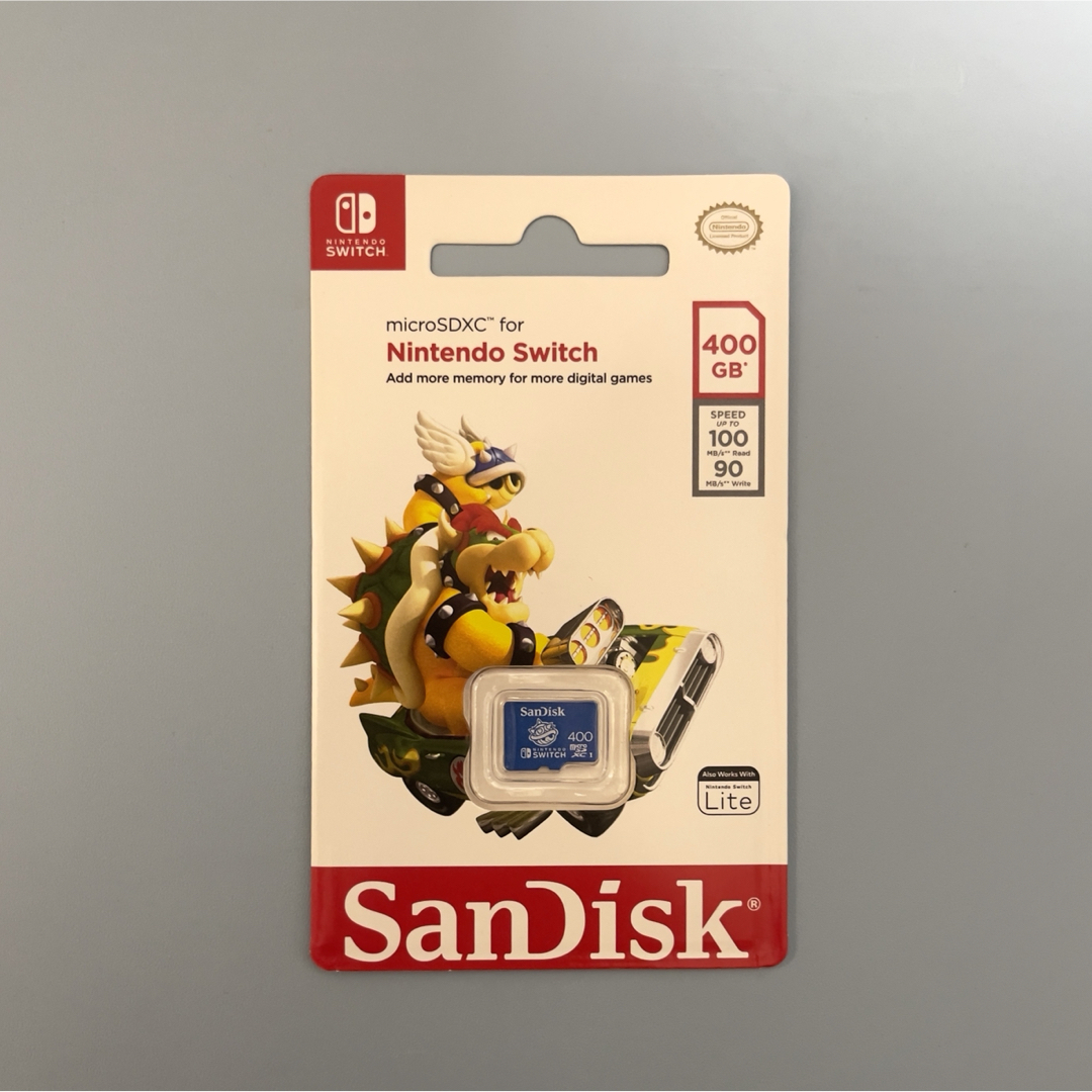 SanDisk(サンディスク)のNintendo Switch推奨 SanDisk microSD 400GB エンタメ/ホビーのゲームソフト/ゲーム機本体(その他)の商品写真