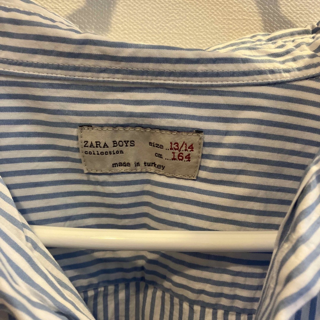 ZARA(ザラ)のZARA BOYS シャツ　13/14  164 キッズ/ベビー/マタニティのキッズ服男の子用(90cm~)(ブラウス)の商品写真