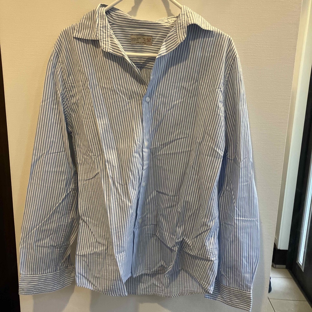 ZARA(ザラ)のZARA BOYS シャツ　13/14  164 キッズ/ベビー/マタニティのキッズ服男の子用(90cm~)(ブラウス)の商品写真