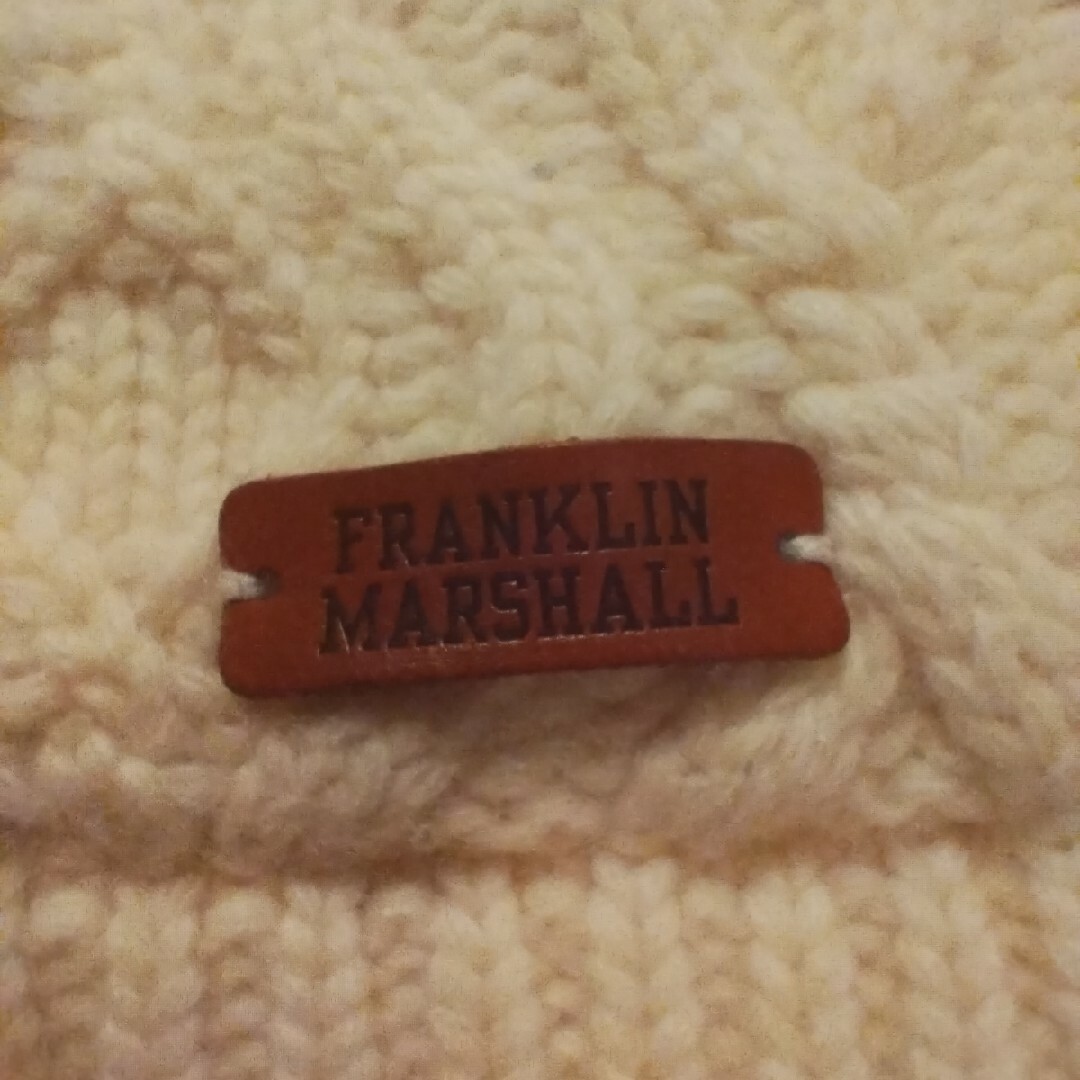 FRANKLIN&MARSHALL(フランクリンアンドマーシャル)のランクリンマーシャル　ケーブルニット　カーディガン メンズのトップス(ニット/セーター)の商品写真