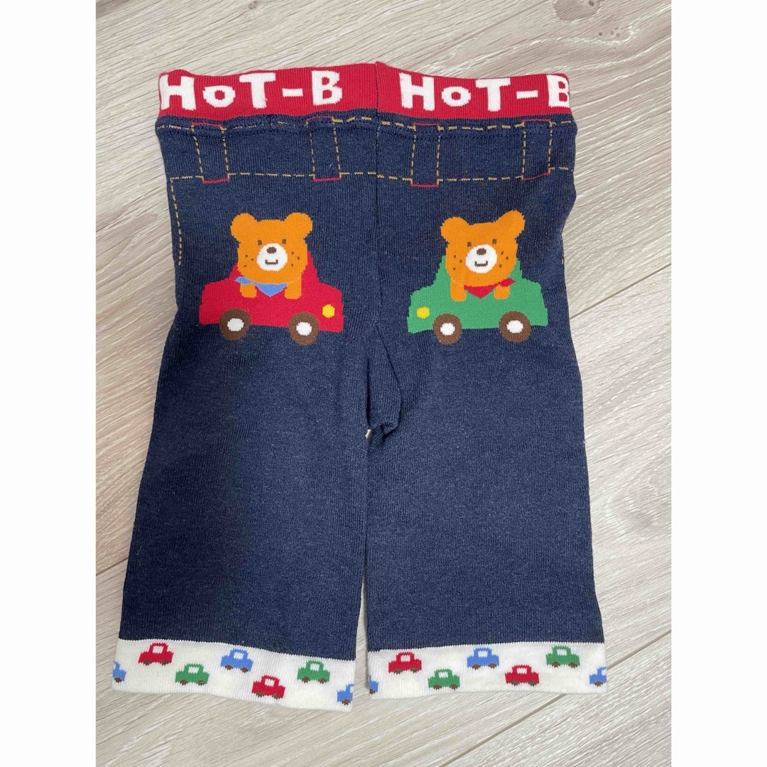 HOT BISCUITS(ホットビスケッツ)のホットビスゲッツ　HOT-B  スパッツ キッズ/ベビー/マタニティのベビー服(~85cm)(パンツ)の商品写真