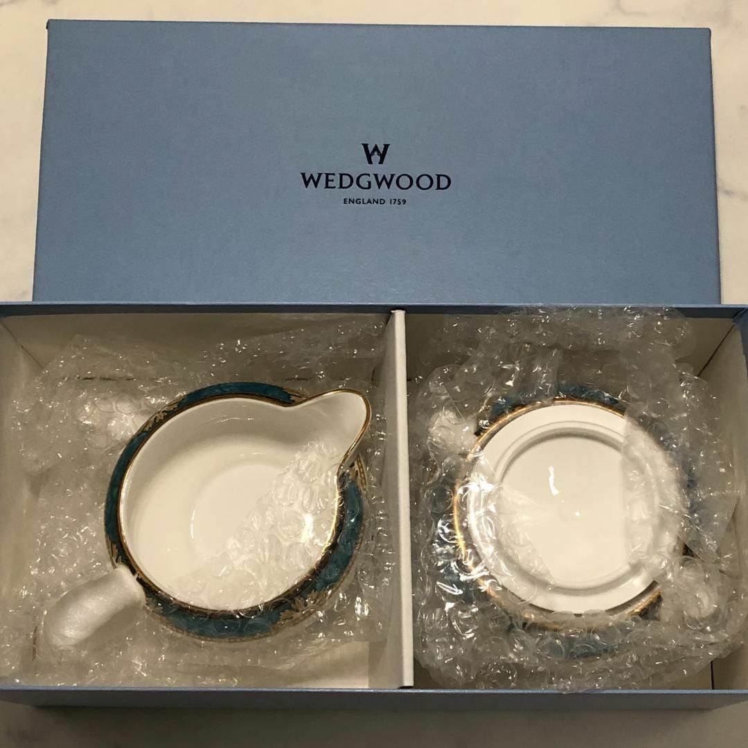 WEDGWOOD ウェッジウッド  シュガーポット＆クリーマー 砂糖 ミルク