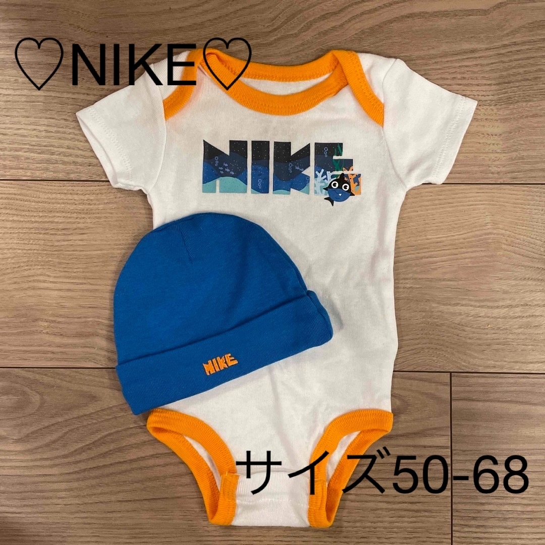 NIKE(ナイキ)の♡NIKEベビー服♡ キッズ/ベビー/マタニティのベビー服(~85cm)(ロンパース)の商品写真