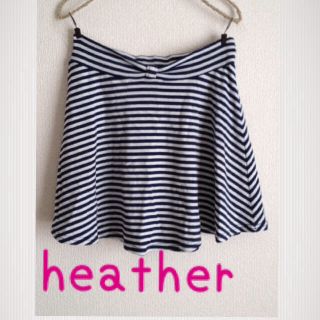 ヘザー(heather)のヘザースカート(ミニスカート)