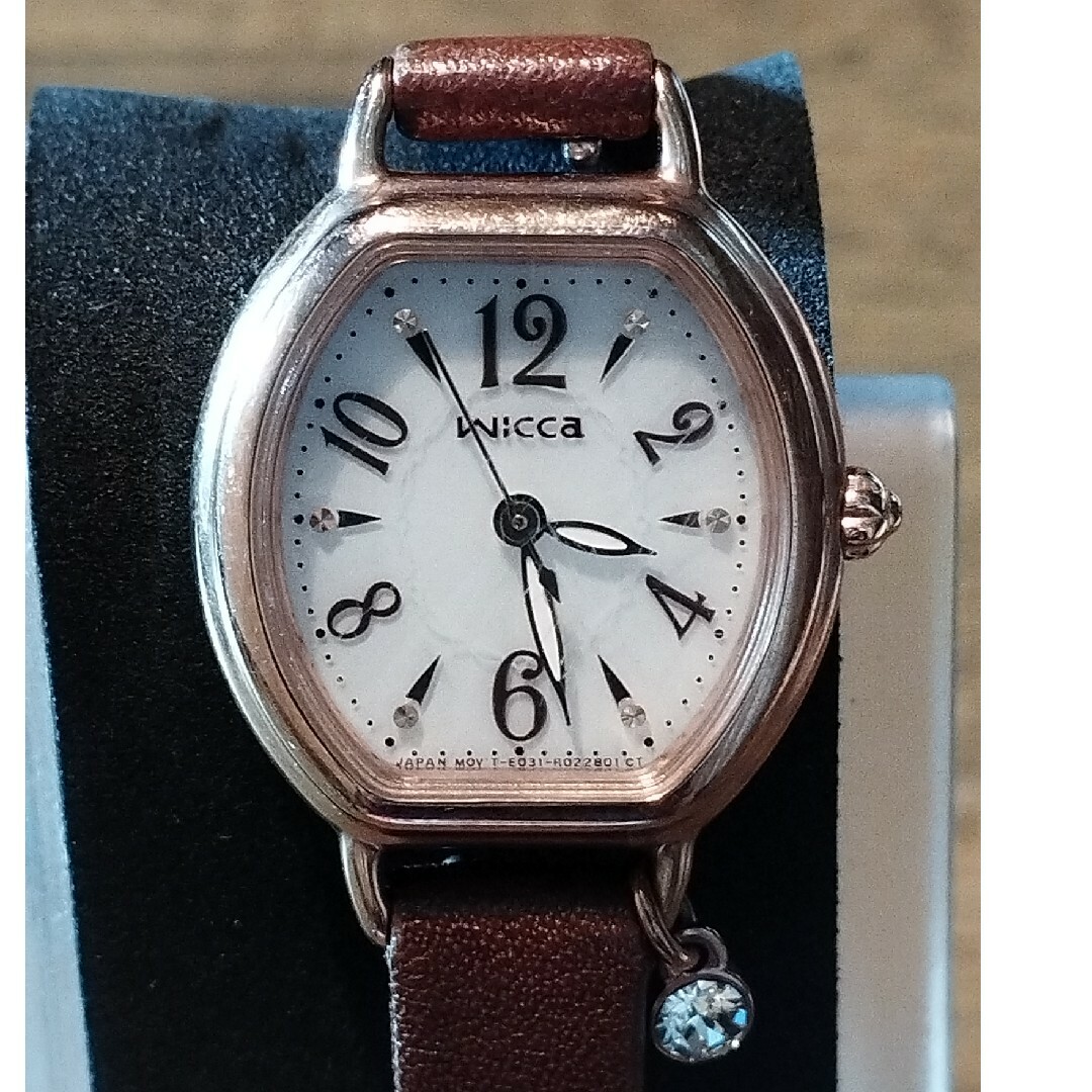 CITIZEN(シチズン)のAC13　シチズン・ウィッカ　ソーラー時計　稼働品　チャームつき レディースのファッション小物(腕時計)の商品写真