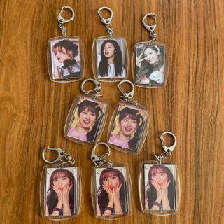 TWICE ガチャガチャ キーホルダー 8個セット(アイドルグッズ)