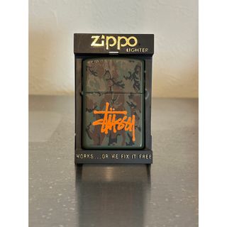 ステューシー(STUSSY)のzippo stussy 1997年製　美品(タバコグッズ)