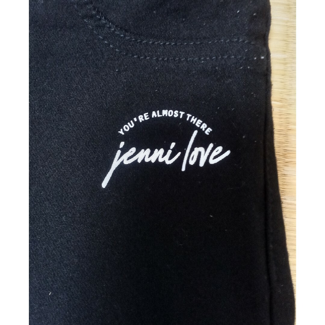 JENNI love(ジェニィラブ)のJENNI LOVE　140　ストレッチスキニーパンツ　黒 キッズ/ベビー/マタニティのキッズ服女の子用(90cm~)(パンツ/スパッツ)の商品写真