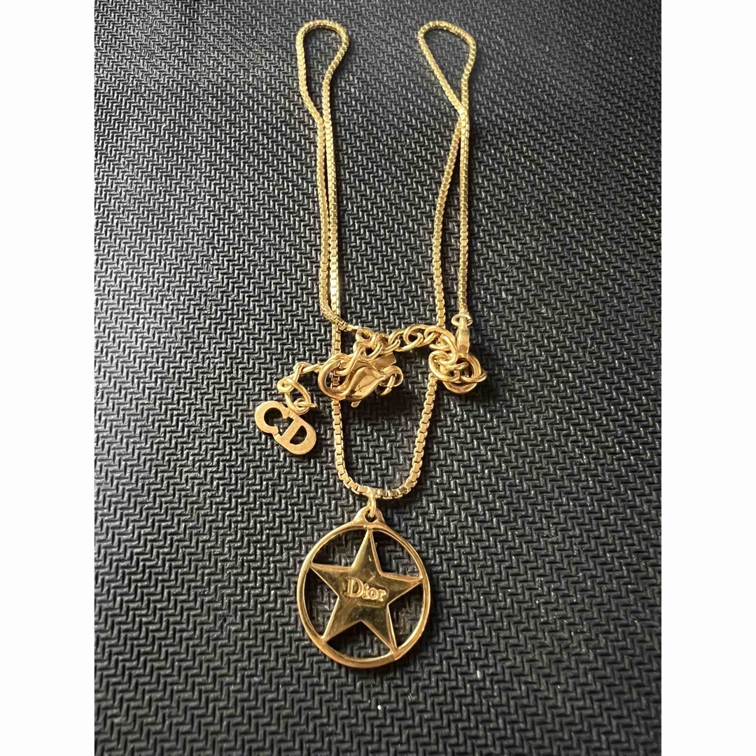 さらに!!大幅値下げ! 美品 クリスチャンディオール サークル 星 ネックレス | フリマアプリ ラクマ