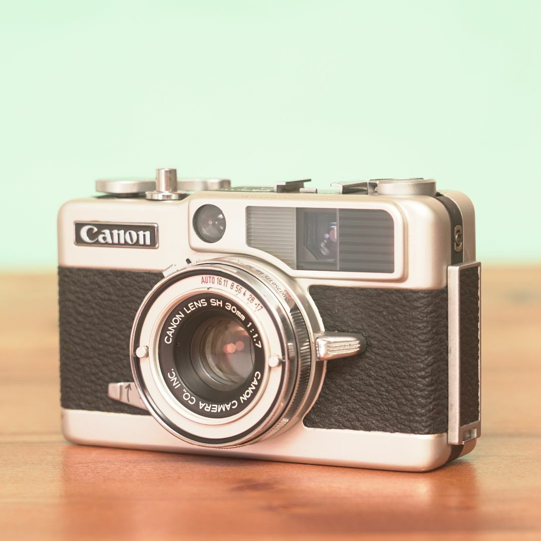 完動品◎Canon demi EE17 コンパクト フィルムカメラ #60