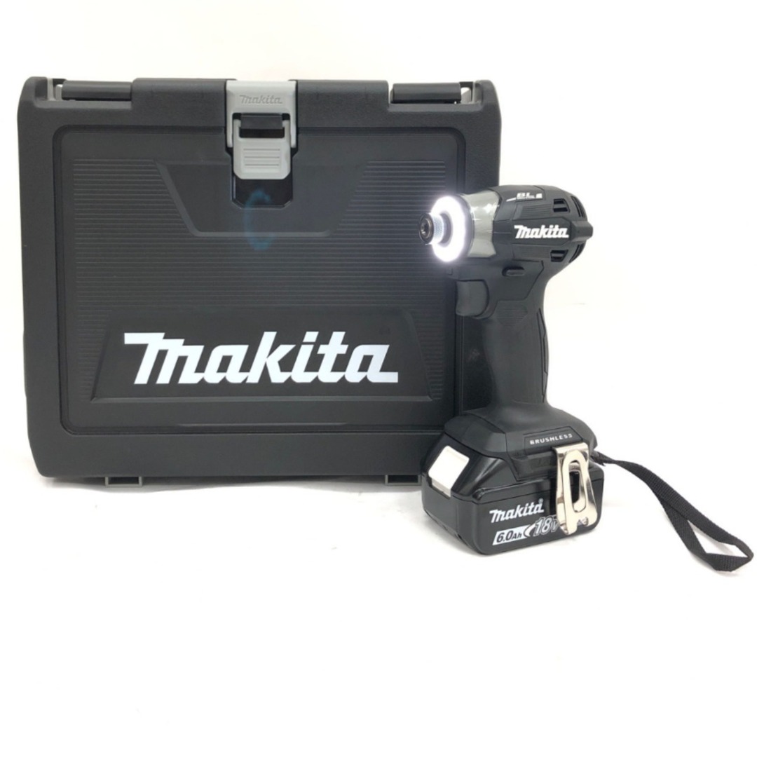 Makita(マキタ)の▼▼MAKITA マキタ 18V充電式インパクトドライバ   TD173DRGXB ブラック バッテリー×2・充電器付属 インテリア/住まい/日用品のインテリア/住まい/日用品 その他(その他)の商品写真