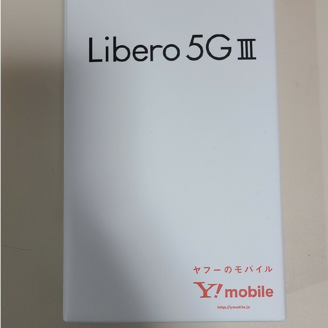 スマートフォン/携帯電話Libero 5G Ⅲ（ホワイト）新品