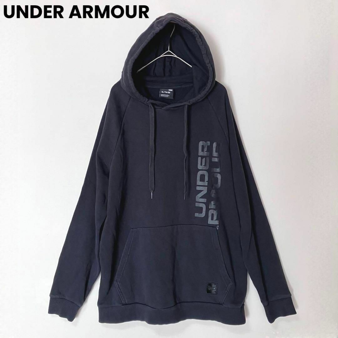 UNDER ARMOUR アンダーアーマー ジャケット フード付き ネイビー UNDER ARMOUR アンダーアーマー ジャケット フード付き ネイビー