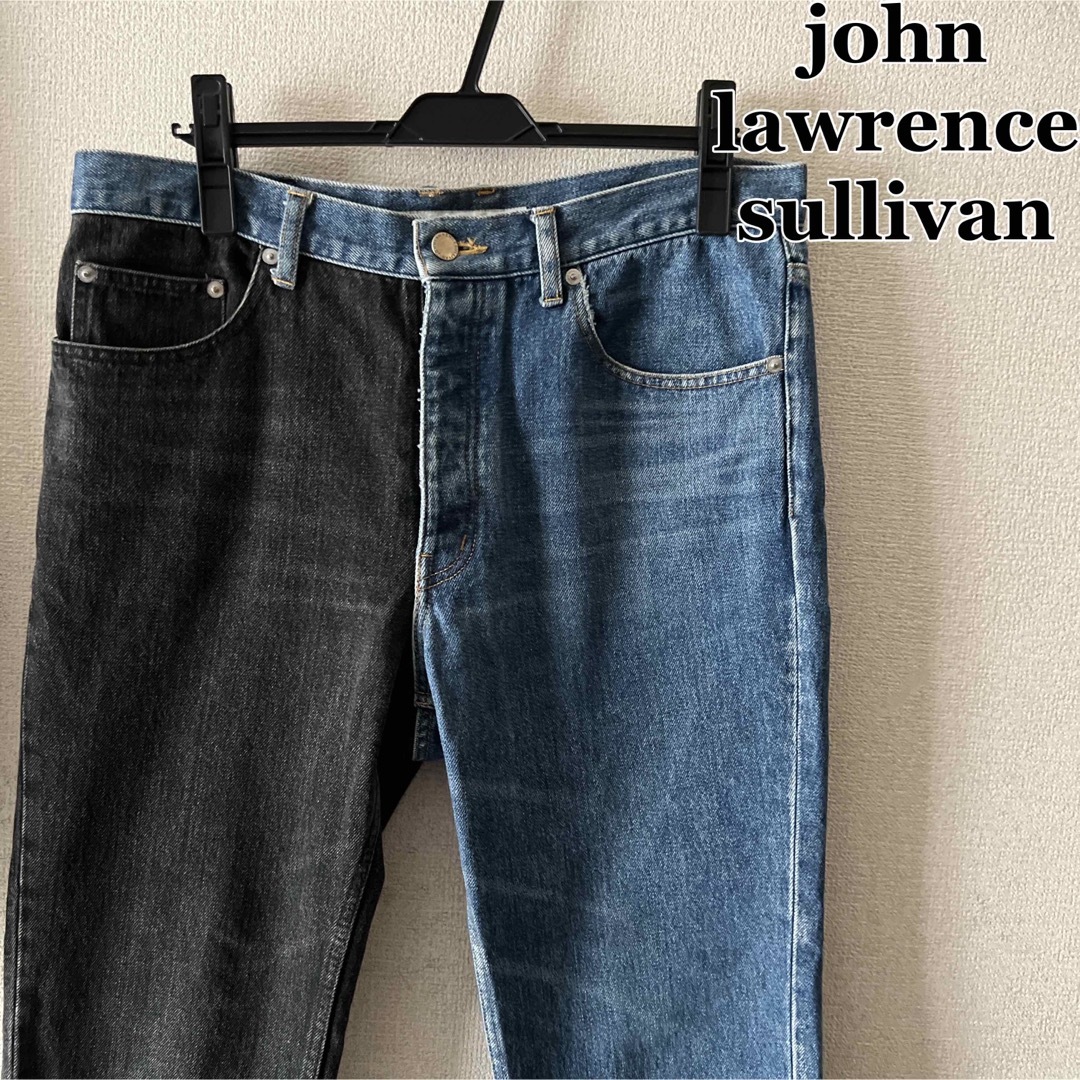 名作)John Llawrence Sullivan 18aw バイカラーデニム
