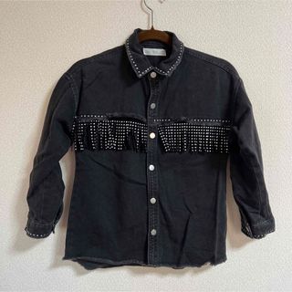 ザラキッズ(ZARA KIDS)のザラキッズ　ジャケット　シャツ　スパンコール(ジャケット/上着)