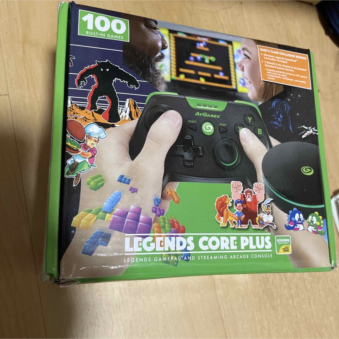 ATGAMES LEGENDS CORE ライセンス品100本ゲーム収録ミニ筐体