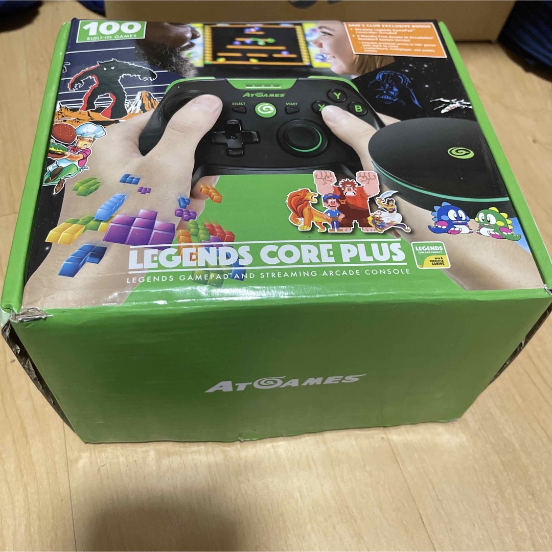 ATGAMES LEGENDS CORE ライセンス品100本ゲーム収録ミニ筐体