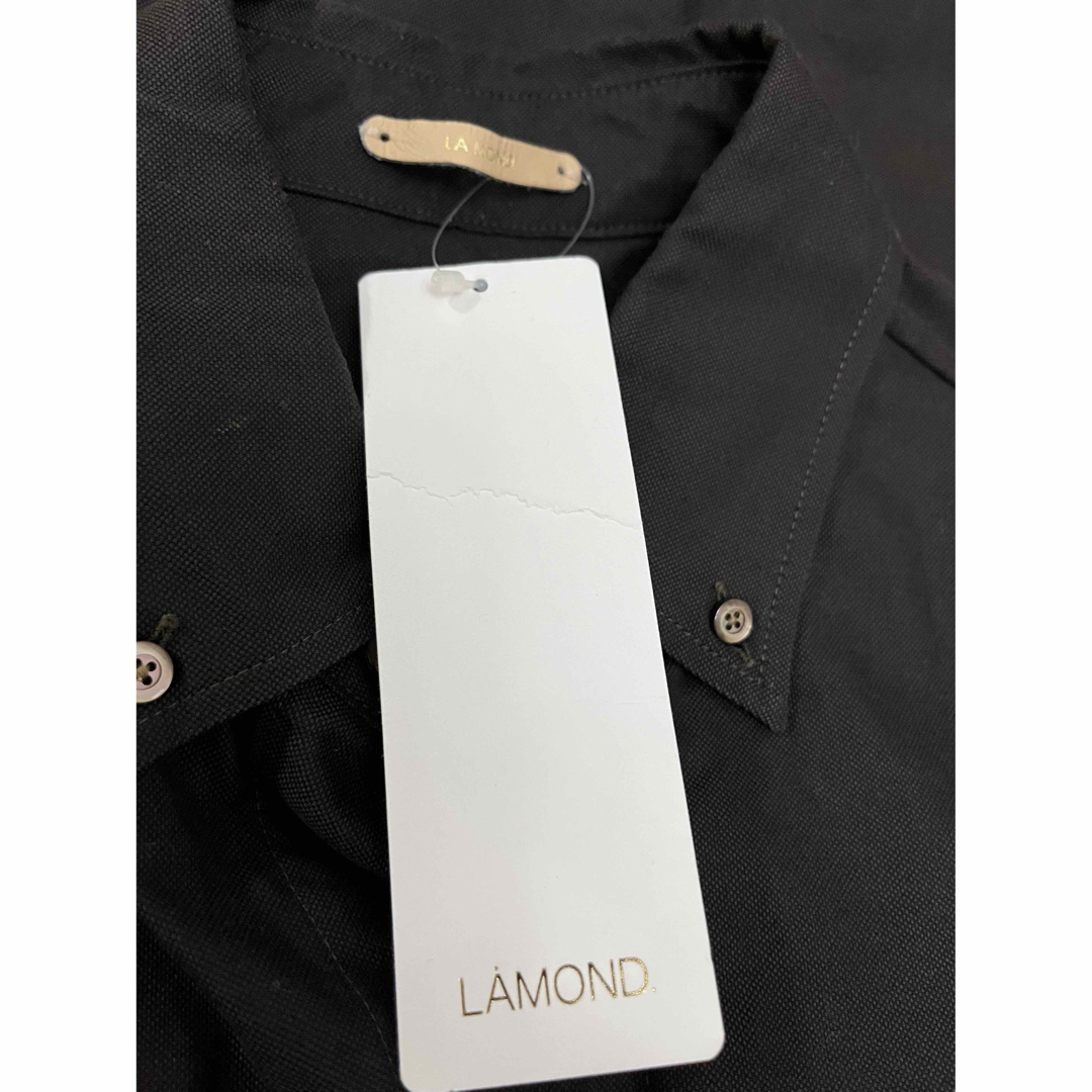 LAMOND(ラモンド)の定価￥16500 新品　LA  MOND  ブラウン　シャツ 日本製　L   3 メンズのトップス(シャツ)の商品写真