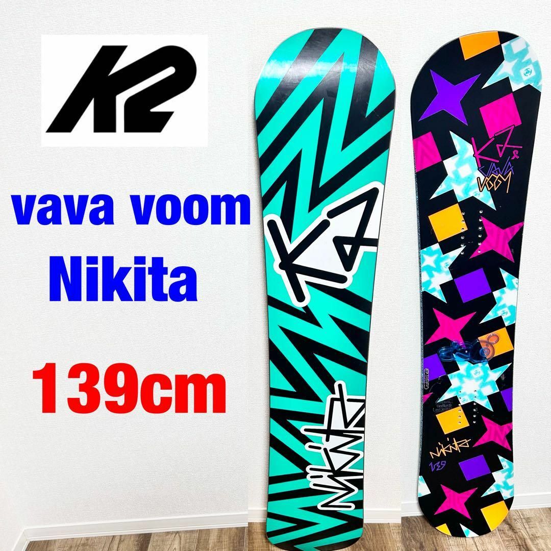 K2 スノボ　vava voom Nikita 139cm