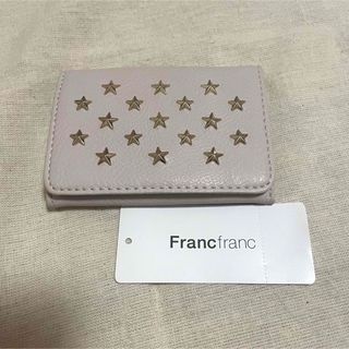 フランフラン(Francfranc)のFrancfranc ロッシュ カードケース ピンク(名刺入れ/定期入れ)