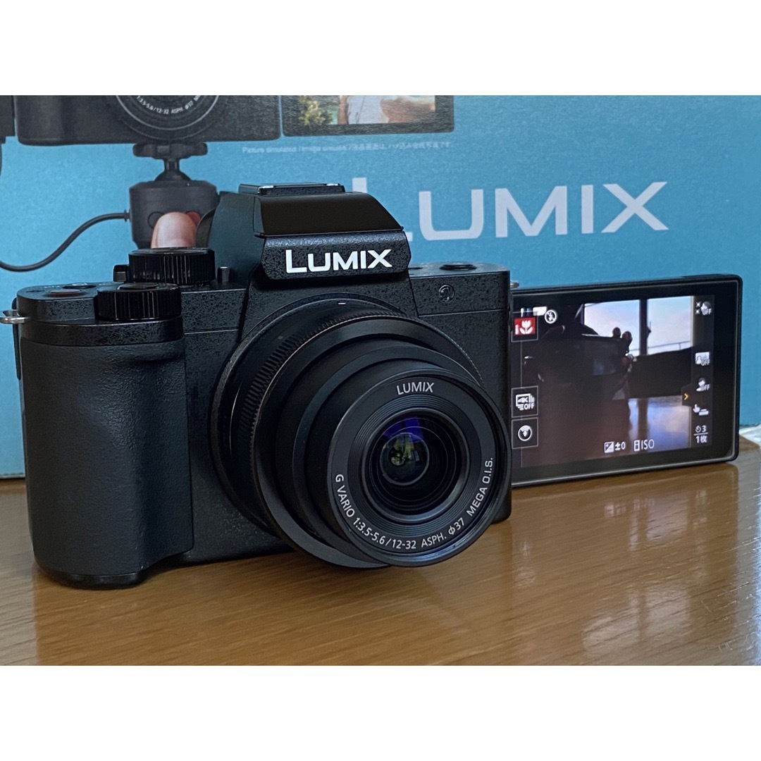 Panasonic(パナソニック)のパナソニック/LUMIX/デジタル/カメラ/DC-G100V/箱付/レンズキット スマホ/家電/カメラのカメラ(ミラーレス一眼)の商品写真