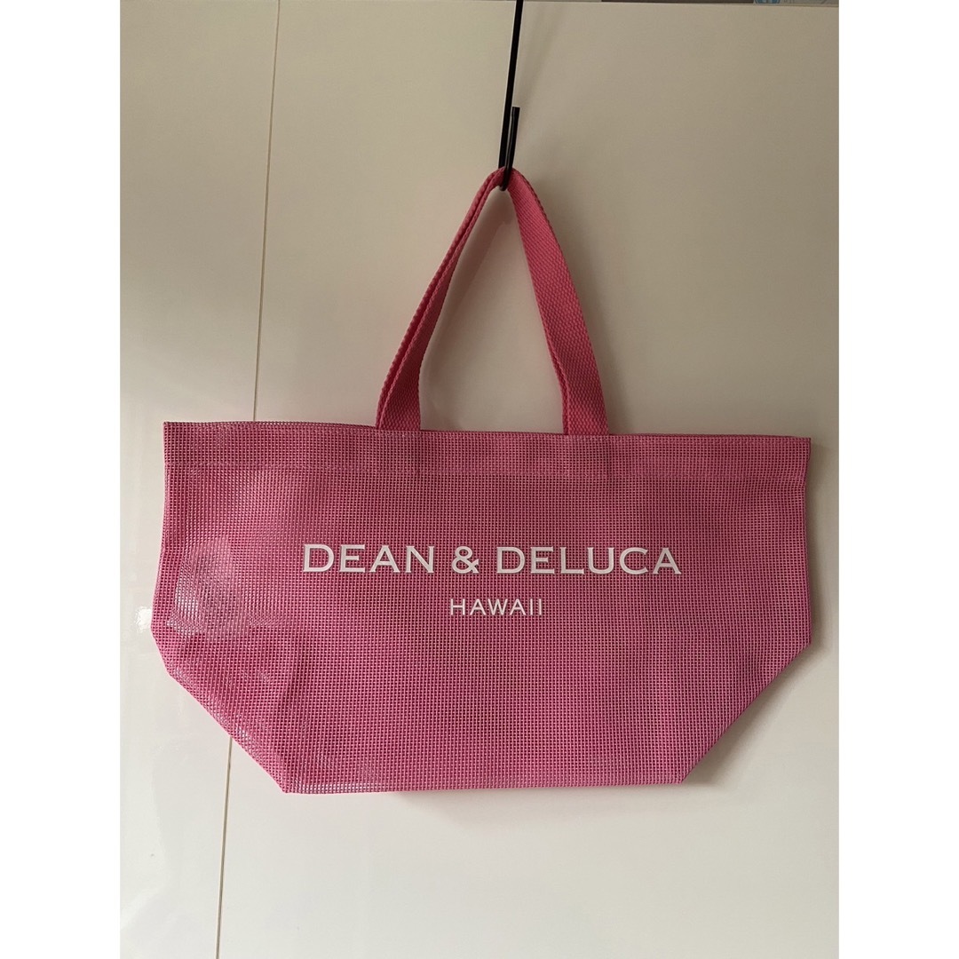 【レア】Dean＆Deluca　ハワイ限定　ピンクメッシュトート　サイズSとL