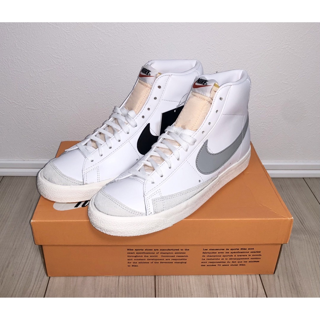 27.5cm 新品 NIKE BLAZER MID ´77 VNTG 白 灰 黒のサムネイル