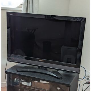 HDD内蔵　録画機能付き液晶テレビ　32V型　約595時間録画　日立Wooo