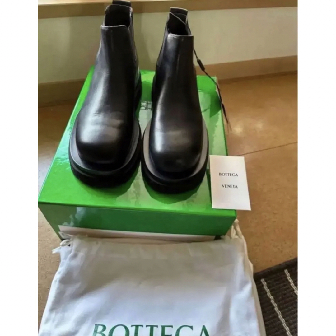 BOTTEGA VENETTA ラグチェルシーアンクルブーツ　39.5cm