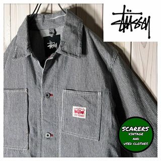 STUSSY ヒッコリー ジャケット スチューシー 入手困難 長袖