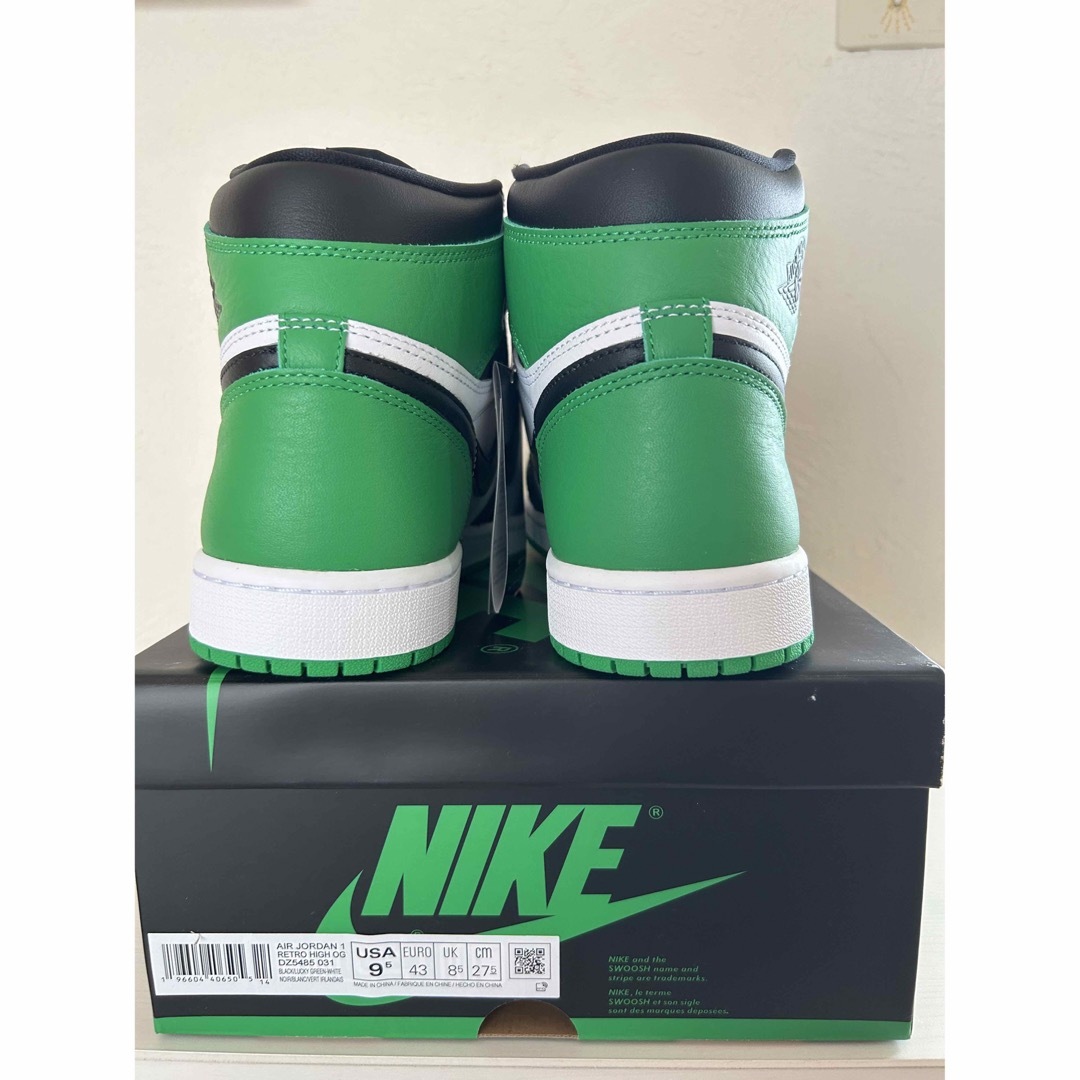Jordan Brand（NIKE）(ジョーダン)のNIKE AIR JORDAN 1 LUCKY GREEN AJ1 US9.5 メンズの靴/シューズ(スニーカー)の商品写真