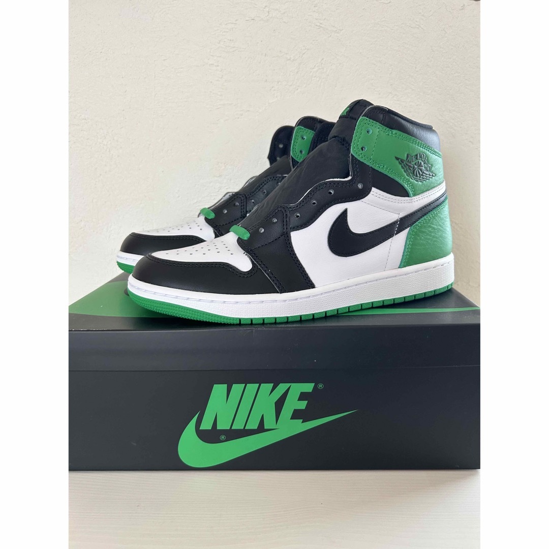 Jordan Brand（NIKE）(ジョーダン)のNIKE AIR JORDAN 1 LUCKY GREEN AJ1 US9.5 メンズの靴/シューズ(スニーカー)の商品写真