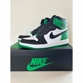 ジョーダン(Jordan Brand（NIKE）)のNIKE AIR JORDAN 1 LUCKY GREEN AJ1 US9.5(スニーカー)