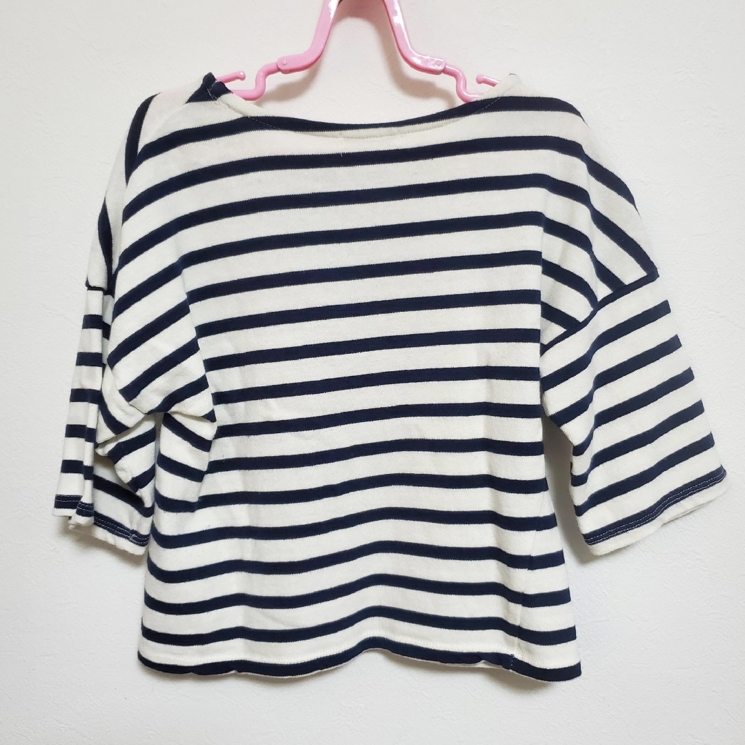 BEAMS(ビームス)の【120】BEAMS　ビームス　ボーダー　トップス キッズ/ベビー/マタニティのキッズ服女の子用(90cm~)(Tシャツ/カットソー)の商品写真